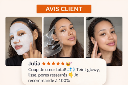 Masque collagène 4 pièces/boîte